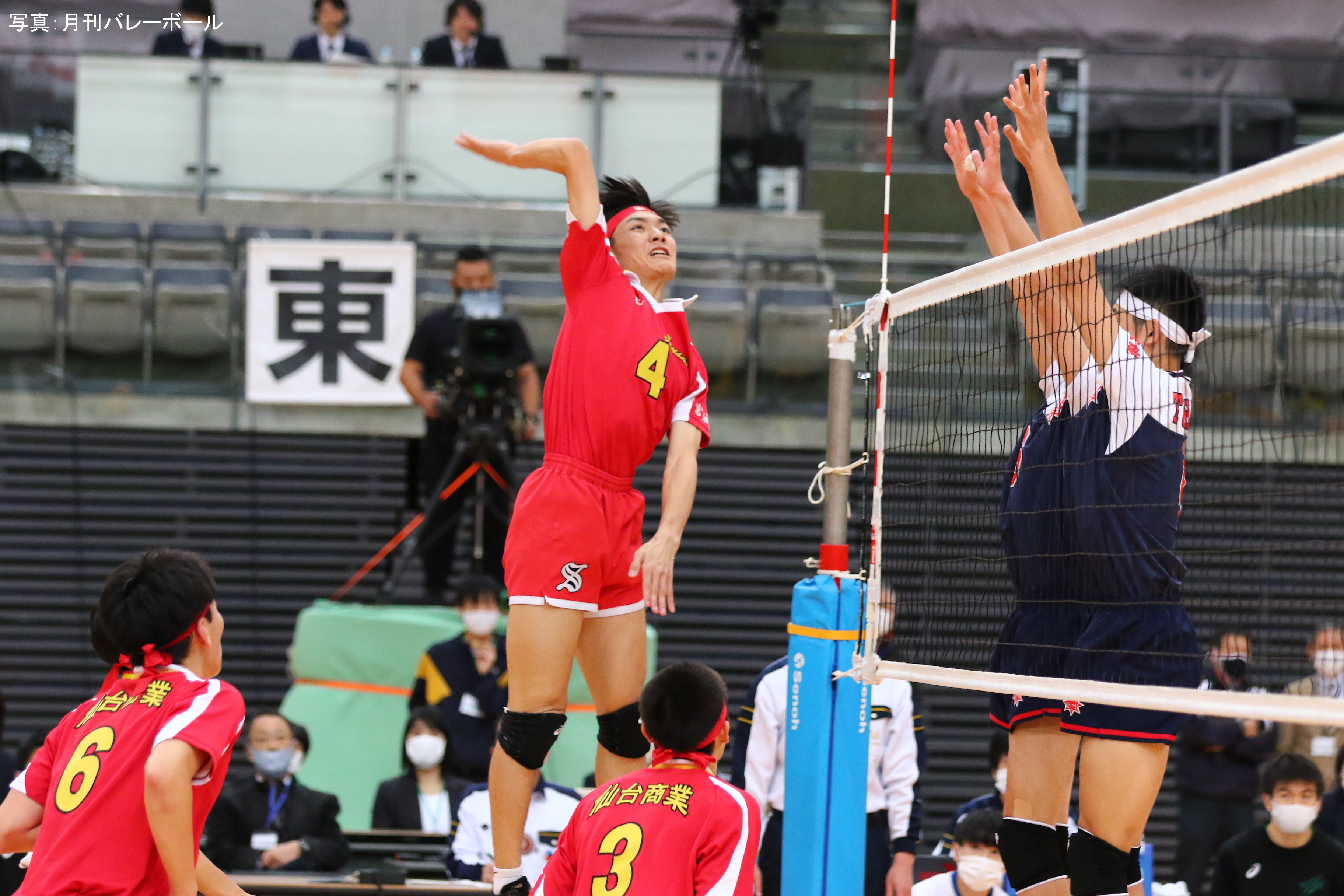 第73回春高 予選 古川学園がリベンジの切符つかむ 月バレ Com