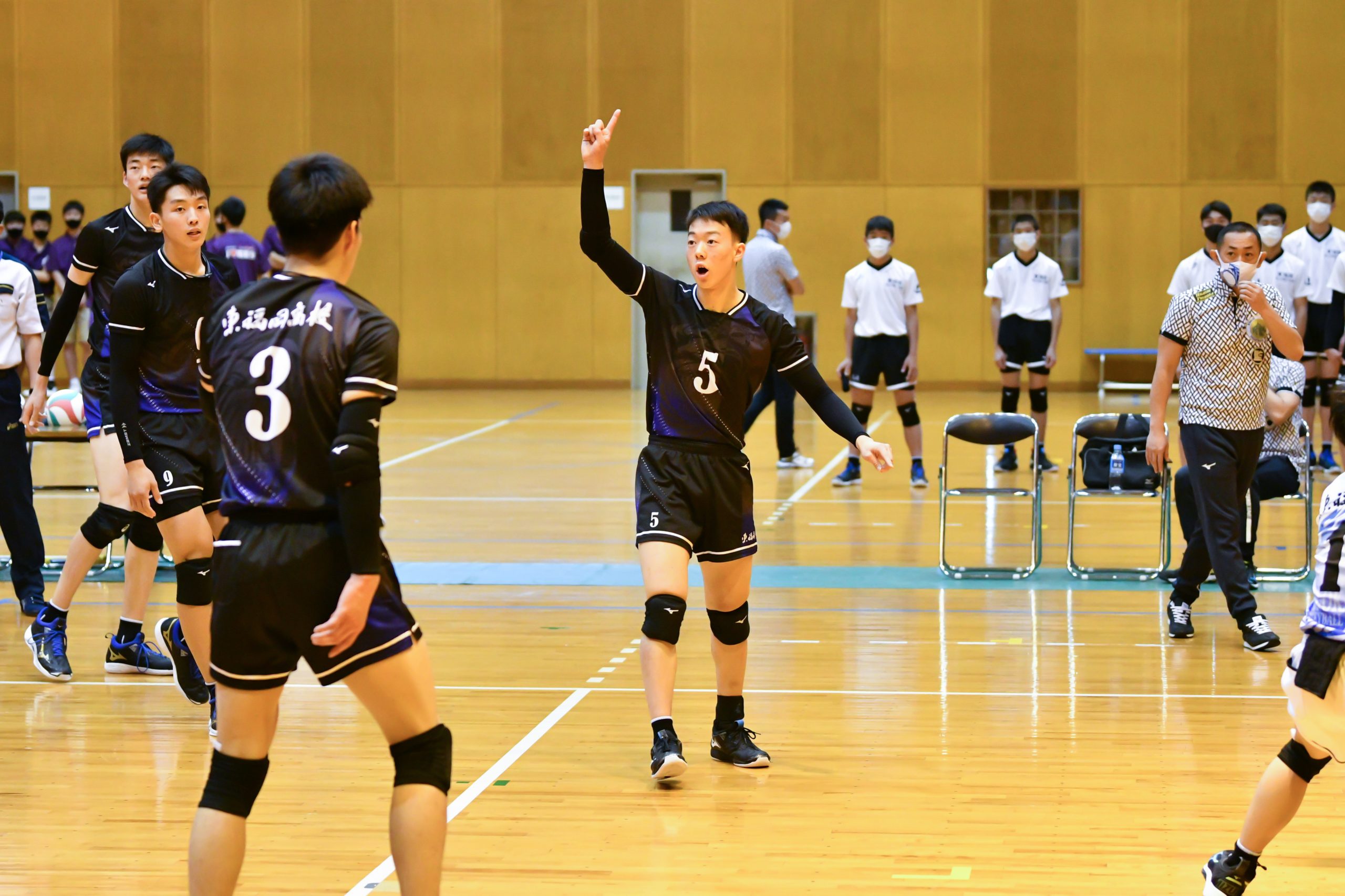 近藤蘭丸 東福岡 Ih予選 月バレ Com 月刊バレーボール