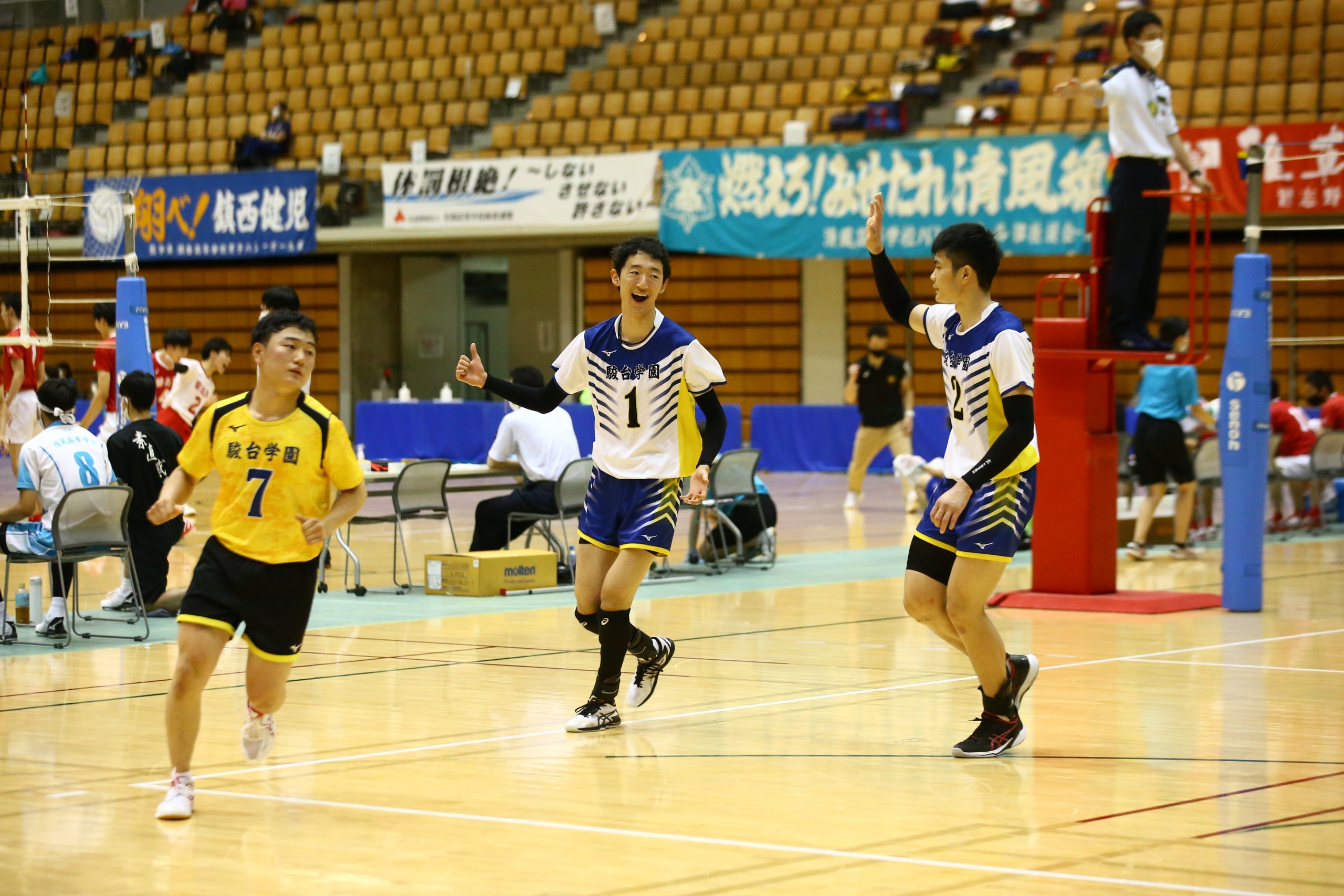 インターハイ男子 準決勝のカードは東福岡 鎮西 清風 駿台学園 月バレ Com