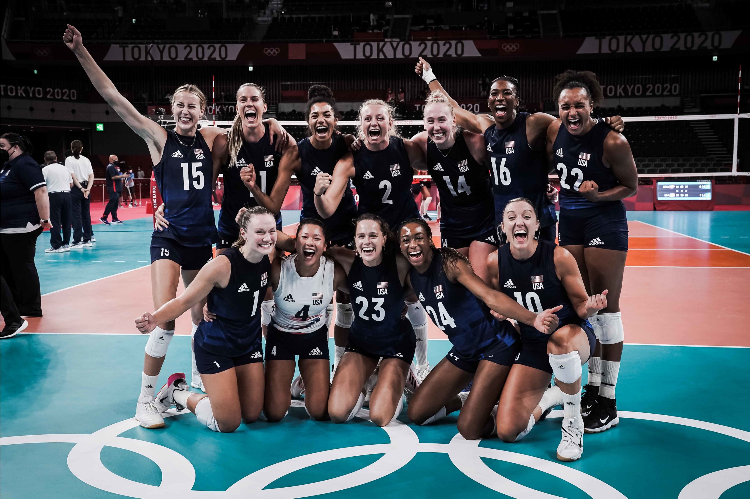 東京2020オリンピック 女子準々決勝 アメリカなどが準決勝進出