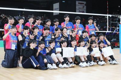 岡崎学園が逆転勝利で2年ぶりに春高出場【春高バレー2022愛知県予選