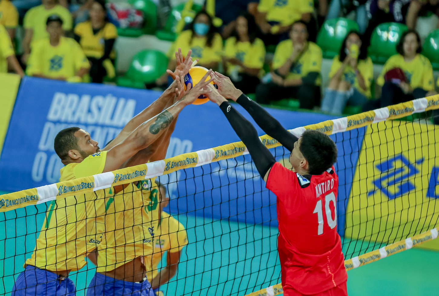 男子日本代表がブラジルとの親善試合でストレート勝ち 月バレ Com 月刊バレーボール