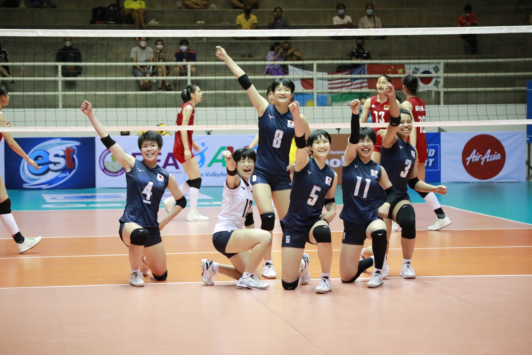 2017 第11回アジアユース選手権 バレーボール 全日本 日本代表