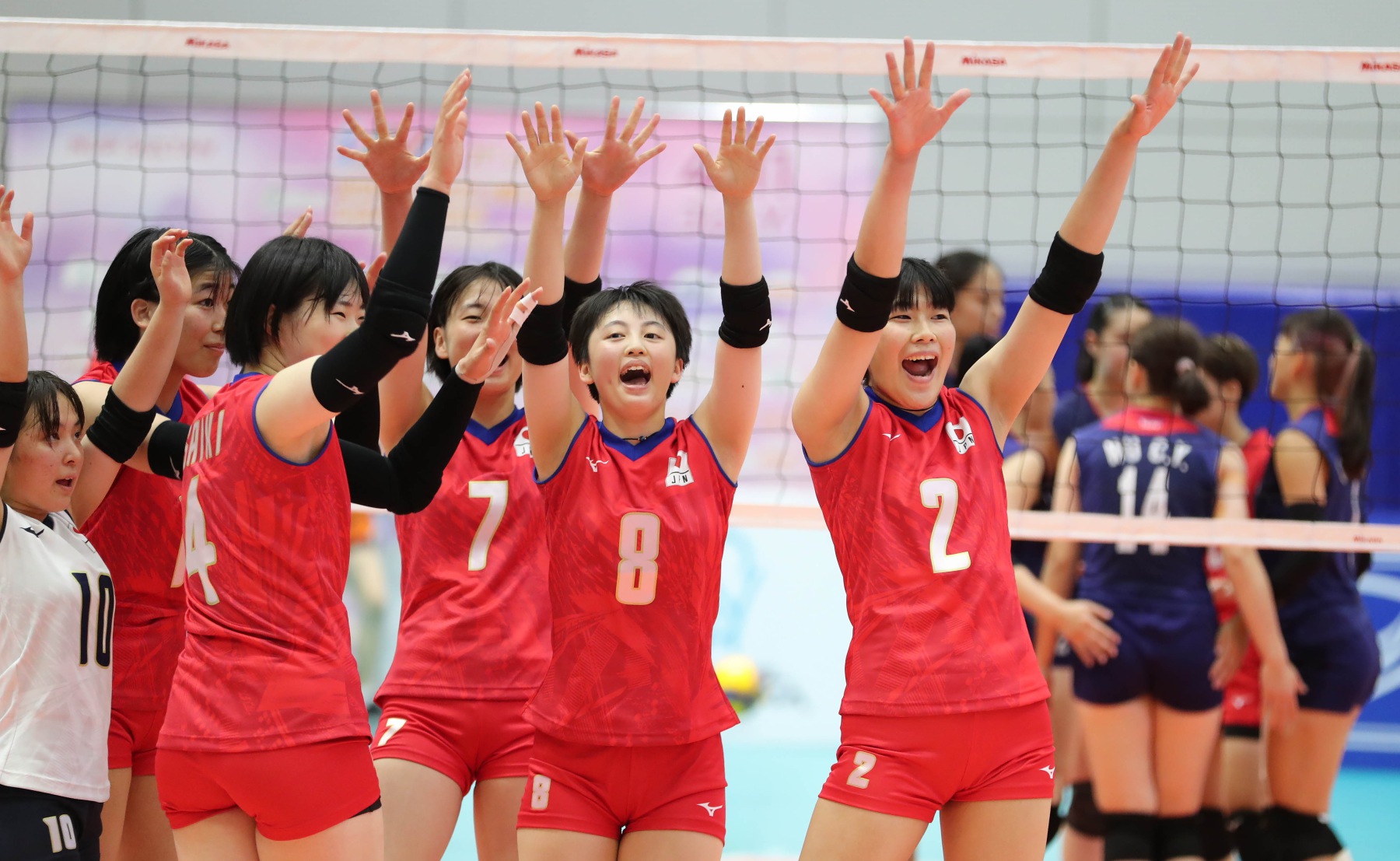 U20女子日本代表　初戦でチャイニーズタイペイにストレートで勝利