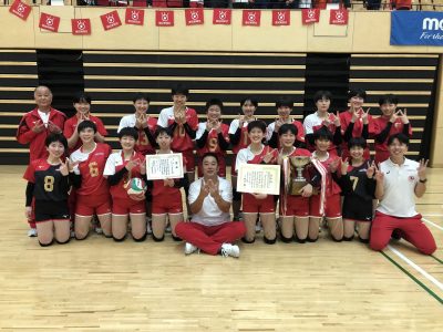 男子は土浦日大高、女子は日本ウェルネスが優勝【春高2023茨城県