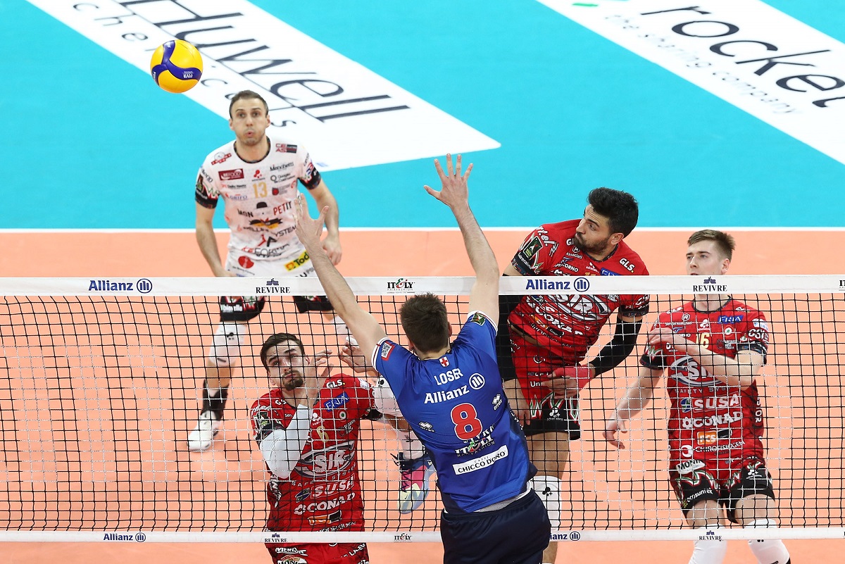 イタリア22/23]準々決勝R第2戦 ペルージャが今季2敗目 ミラノとタイに