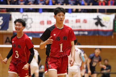 洛南は悔しい準優勝も春高予選へつながる敗戦 細田監督「技術やチーム