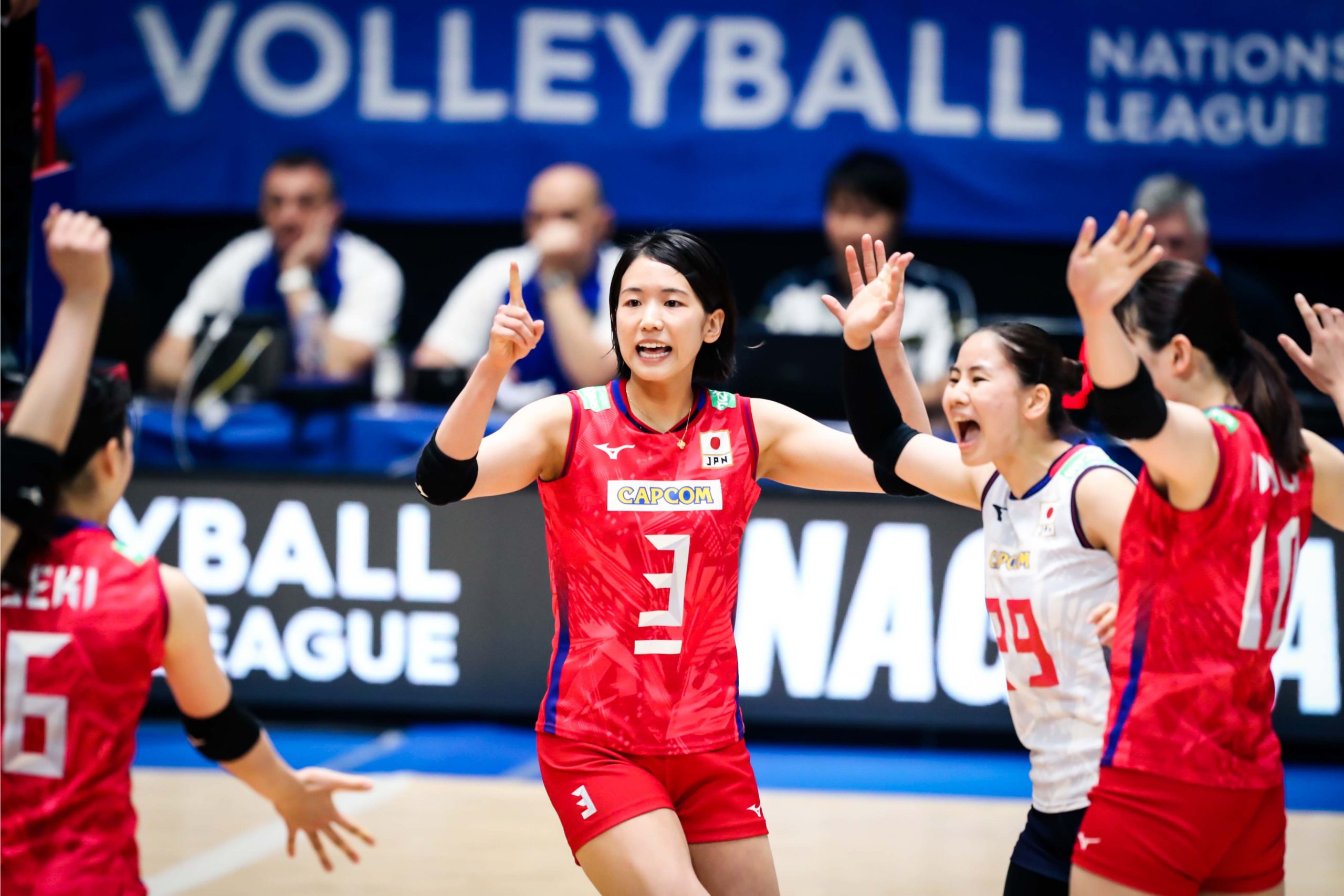 女子日本代表は中国に敗れて大会初黒星　VNL名古屋ラウンドは3勝1敗で終了