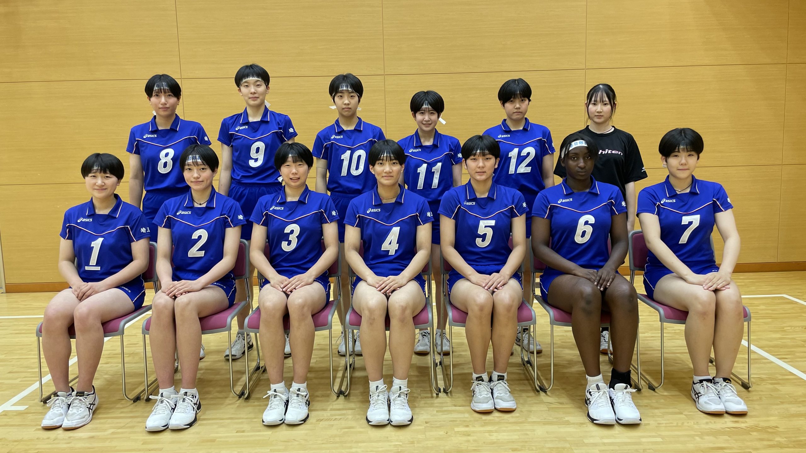女子バレー 集合写真 