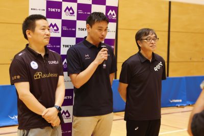 明治大学体育会バレーボール部チームシャツ