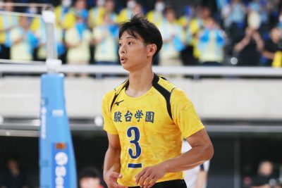 バレーボール　国体　インターハイ 尾藤大輝（東山）インハイ2日目