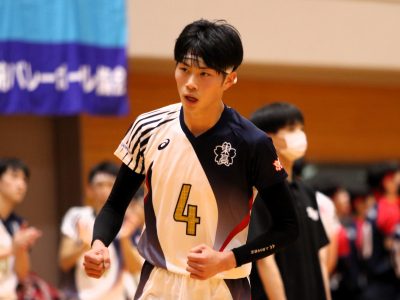 バレーボール　国体　インターハイ 尾藤大輝（東山）インハイ2日目
