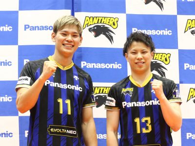 西田有志、山本智大パナソニック