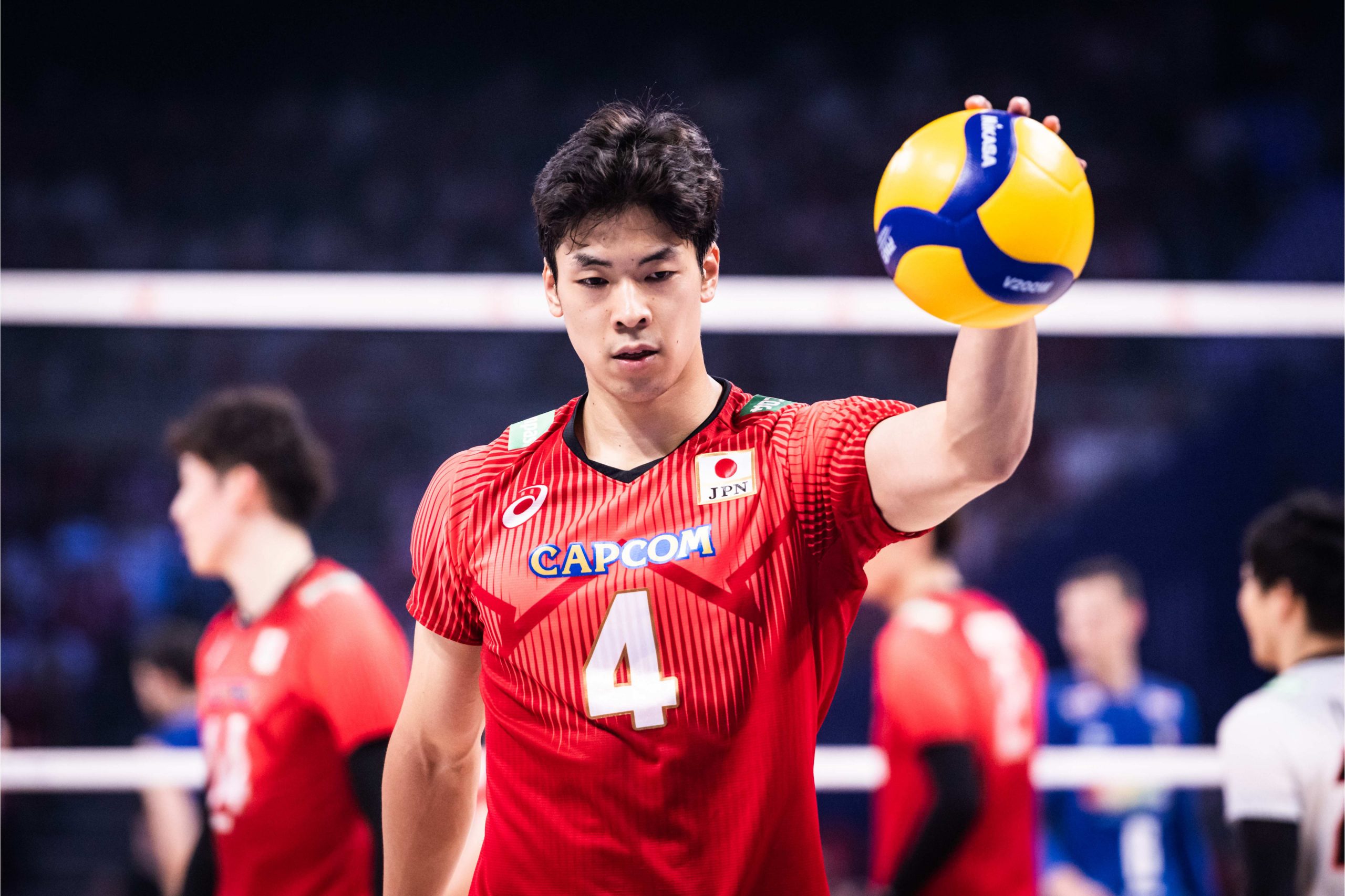 宮浦健人（日本代表）Photo：FIVB | 月バレ.com月刊バレーボール