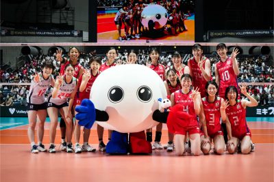 女子日本代表【Photo：FIVB】