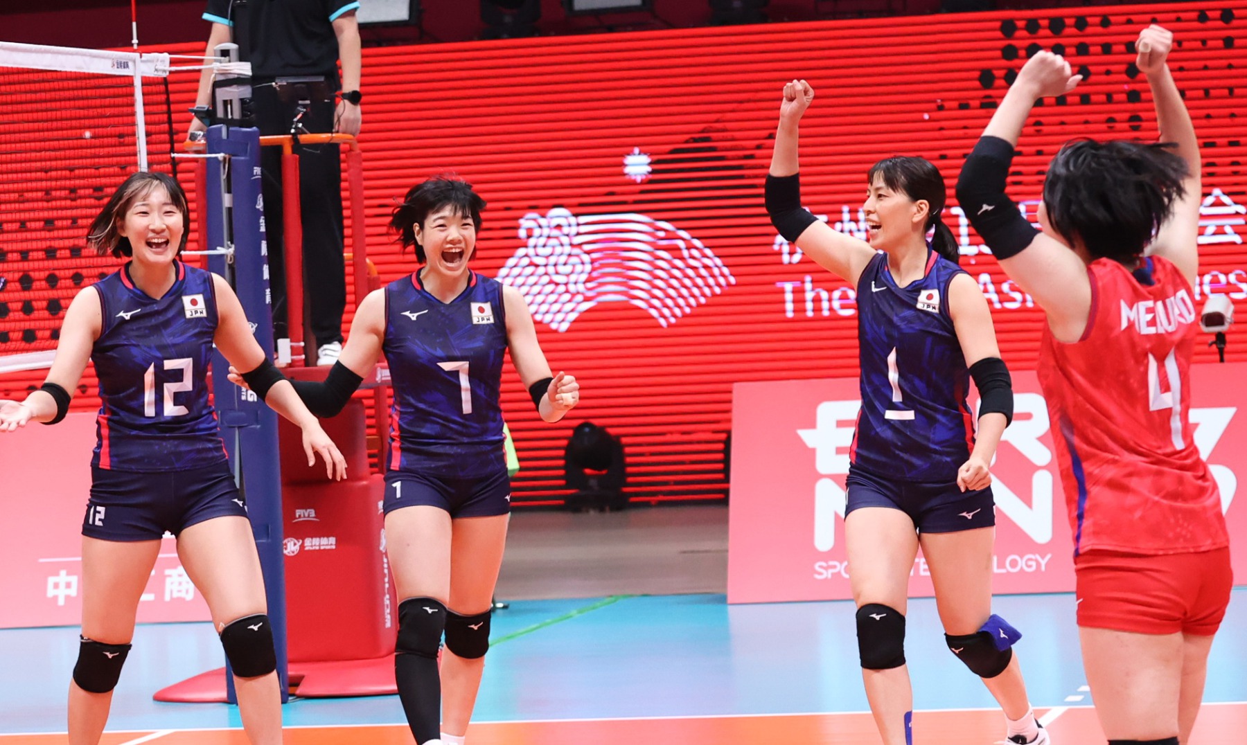 アジア競技大会　女子日本代表はアフガニスタンを圧倒し開幕2連勝