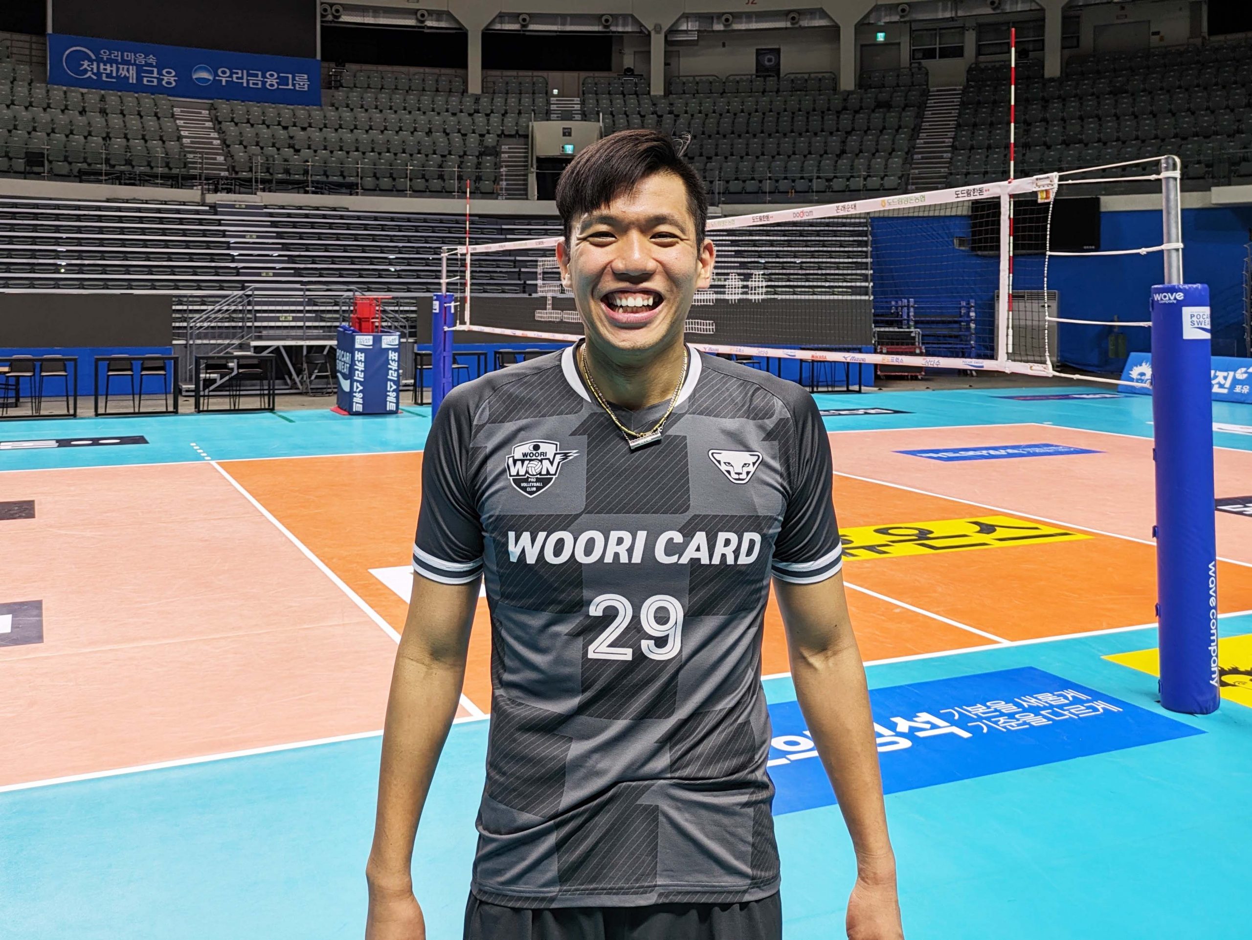 プロとしての覚悟とミドルとしての役割 ～韓国Vリーグ参戦の大竹壱青