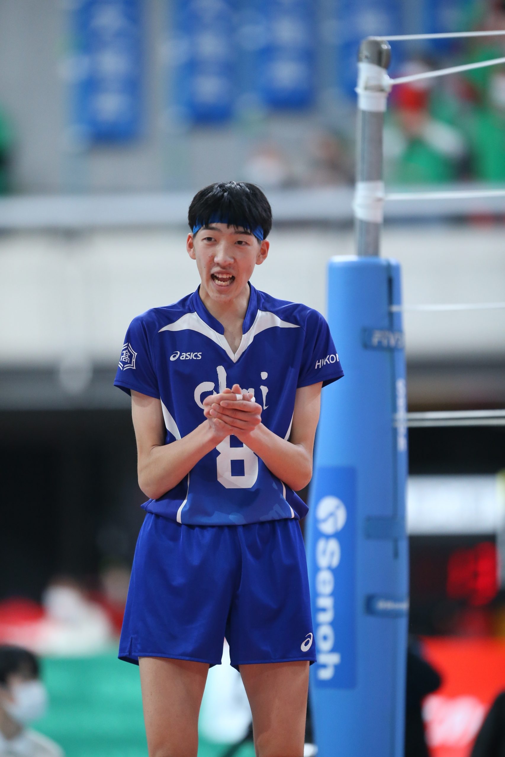 荒木拓来（近江高）【写真：月刊バレーボール】 | 月バレ.com【月刊 