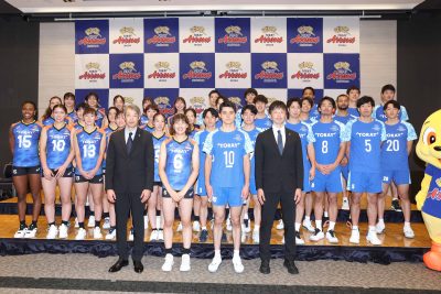 東レ静岡＆東レ滋賀が新体制発表会 SVリーグへ西本圭吾、田代