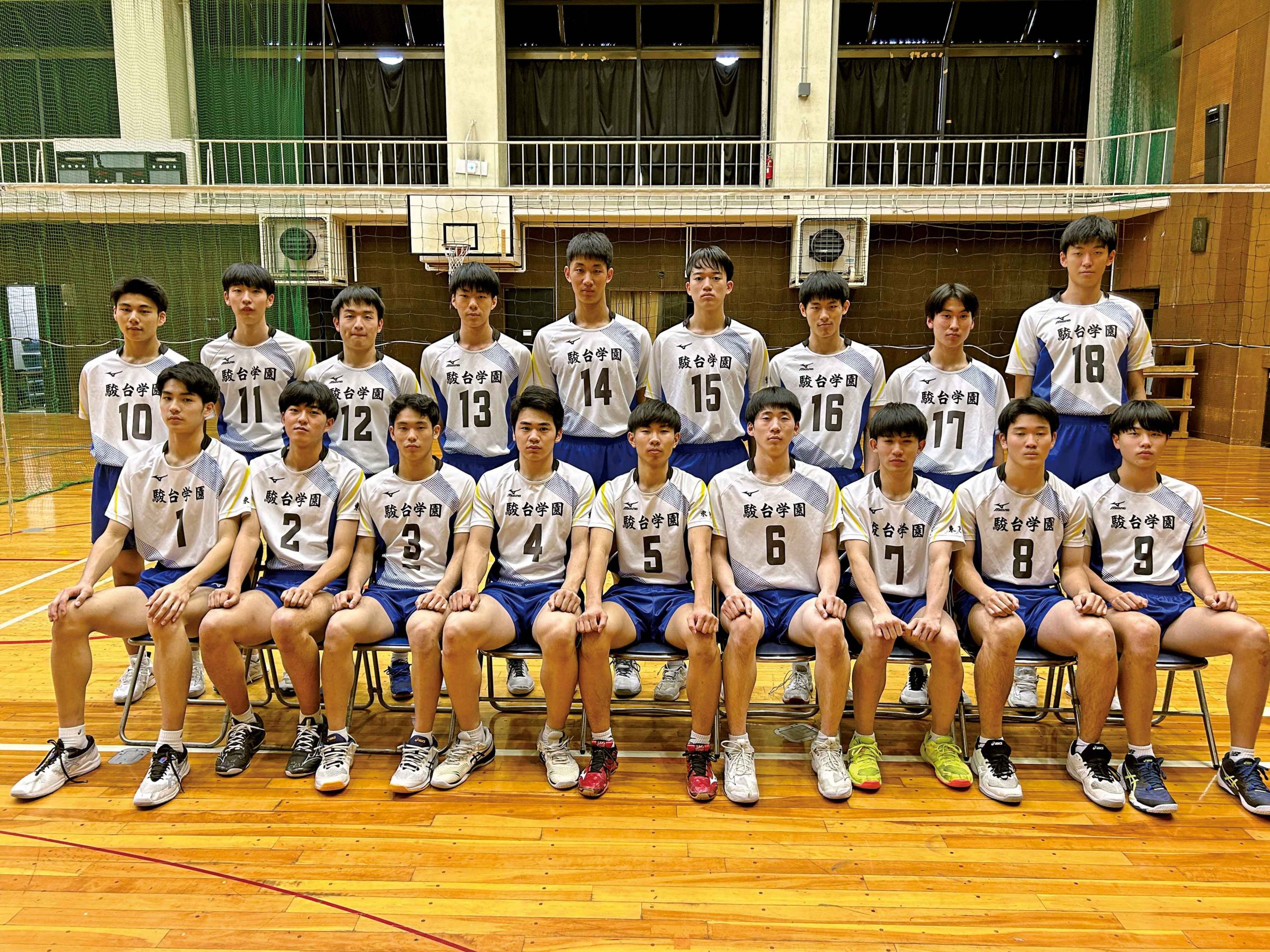 春高2025男子・駿台学園（東京①） | 月バレ.com【月刊バレーボール】