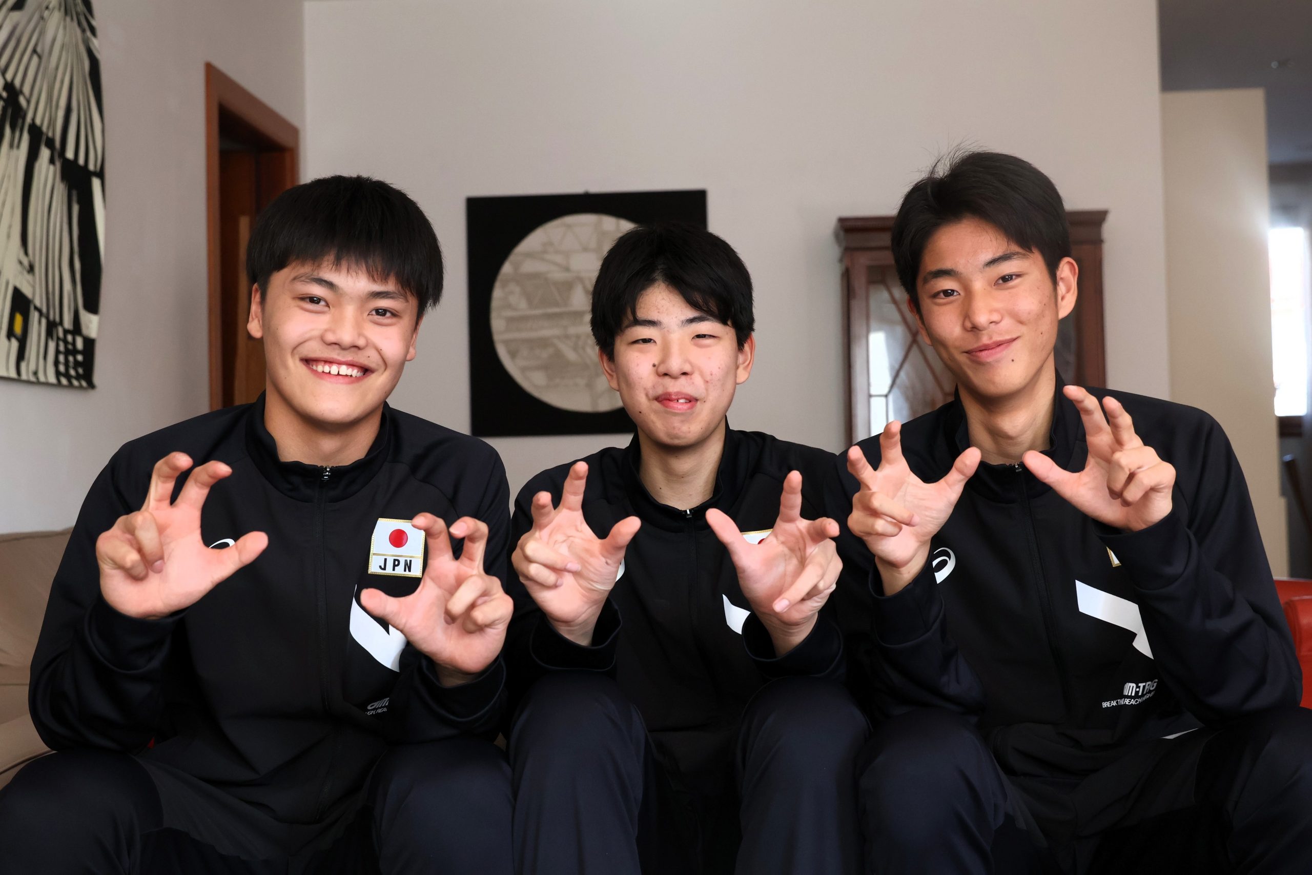 将来有名になるかもしれない中三男子の自画像 表 俺 裏 友達 田中 洸×税所蓮嘉×栗生澤礼乙 全中選抜男子「オリンピック有望選手